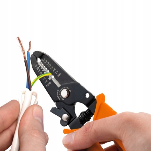 Praktický odstraňovač izolácie na káble elektroniky 0,6 - 2,6 mm + kliešte