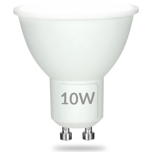 LED ŽIAROVKA SMD CCD NEBLIKAJÚCA GU10 10W 800lm 3000K TEPLÁ BIELA