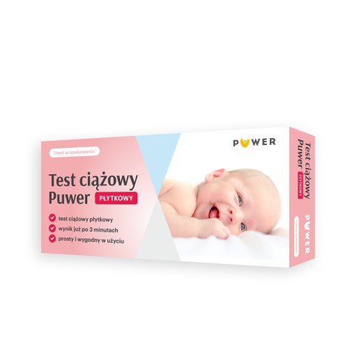 Plate Puwer tehotenský test Výsledok do 3 minút 1 kus
