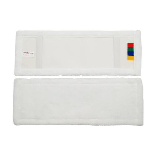 Obal na vrecko CPC Mop, mikrovlákno, 50 cm, biely
