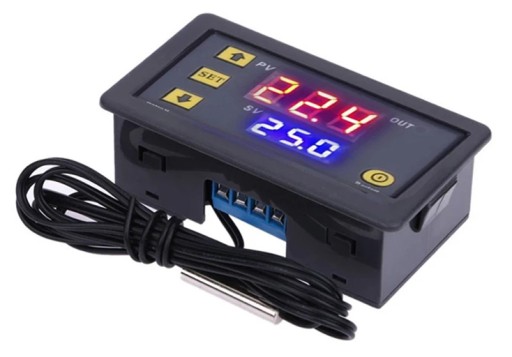 ELEKTRONICKÝ TERMOSTATOVÝ REGULÁTOR TEPLOTY DIGITÁLNY OVLÁDAČ 1500W 230V