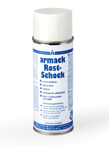 Sprej na odstraňovanie hrdze 400 ml 4013400 ARMACK
