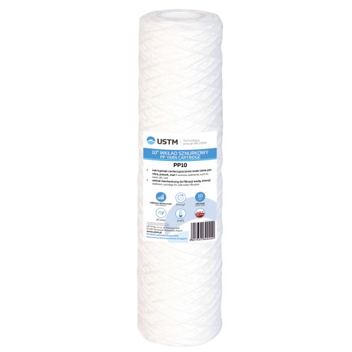 VODNÝ FILTER FILTRAČNÁ VLOŽKA 10' FILTRAČNÁ STRÚŇA 10 MIKRÓNOV PP10