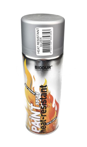 Žiaruvzdorný strieborný smalt 600 stupňov Celzia 400 ml