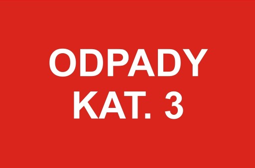 č. 39 VÝSTRAŽNÁ TABUĽA KAT. 3 (červená).
