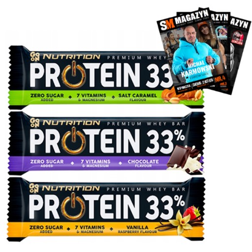 GO ON NUTRITION PROTEÍNOVÁ TYČINA 33% 50G PROTEÍNOVÁ TYČINA REGENERÁCIA HMOTY ENERGIA