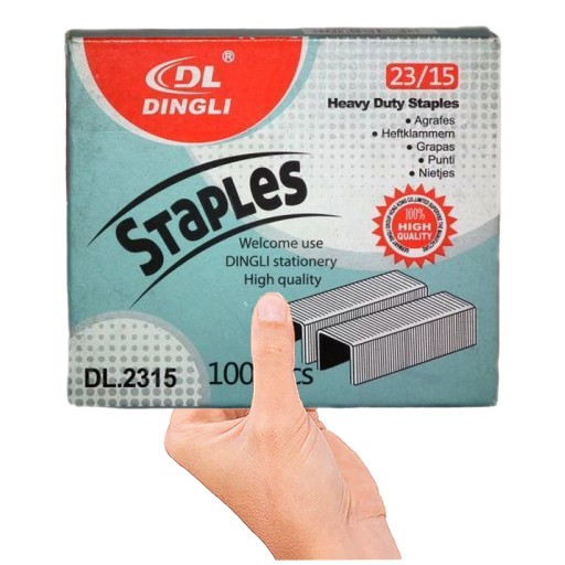 DL Sponky pre ťažké zošívačky 23/15 1000 KS