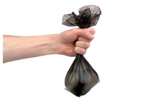 TAŠKY Vrecúška na psie hovienka, vzor STRONG, 75 ks.
