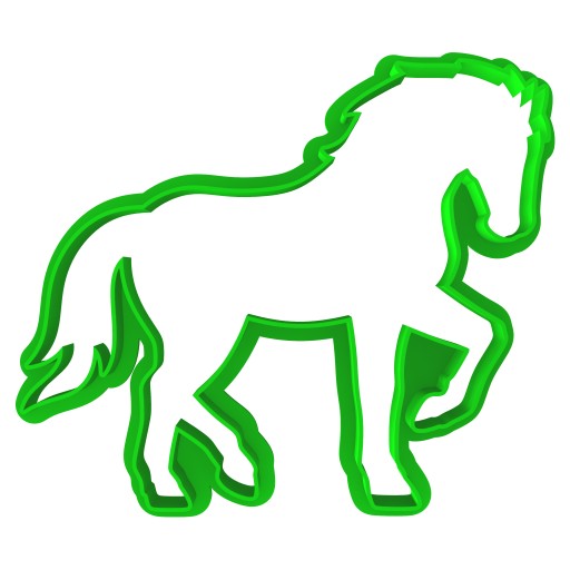 Premium MOLD Vykrajovač na perníčky Horse HORSES Horse 10cm
