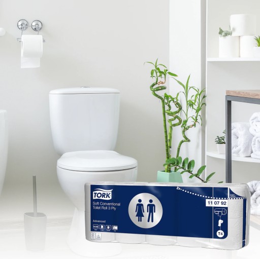 DOMÁCI TOALETNÝ PAPIER MEGA DLHÝ 10 VALCOV 190 METROV 3 VRST.