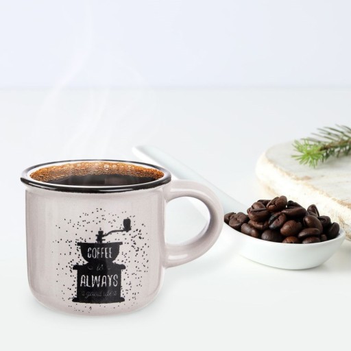 Malý hrnček, keramický hrnček na espresso
