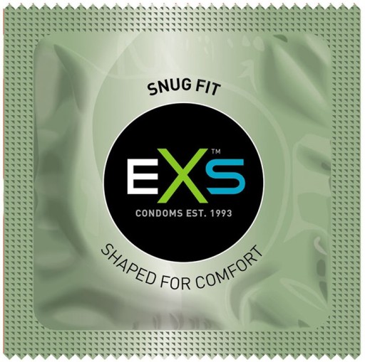 Kondómy EXS SNUG CLOSE FIT pevne priliehajú
