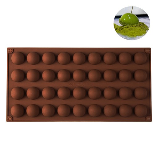 SILIKÓNOVÁ FORMA NA ČOKOLÁDY, PRALINKY, ĽAD, POLOGULY