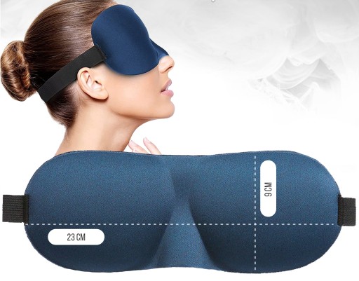 Čelenka 3D Sleeping Eye Mask pre lepší spánok