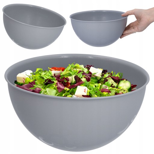 Misky plastová misa veľká 3000ML kuchynská na šľahanie mixovanie Ø24 cm