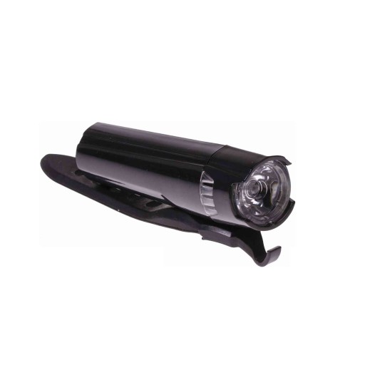 BICYKEL PREDNÁ LAMPA 1 LED 0,5W ČIERNA