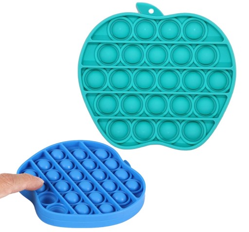 PUSH BUBBLE POP IT APPLE SENSORY TOY