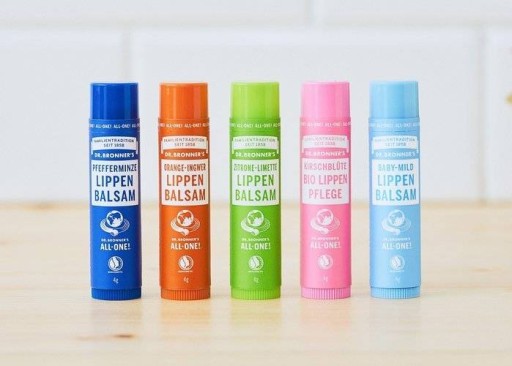 DR. Bronner's Lip Balm Orange Ginger 4 g