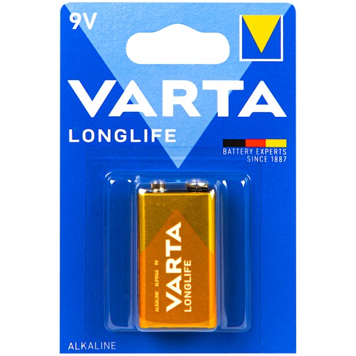 VARTA ALKALICKÁ BATÉRIA 9V 6LR61 6F22 DLHOD.
