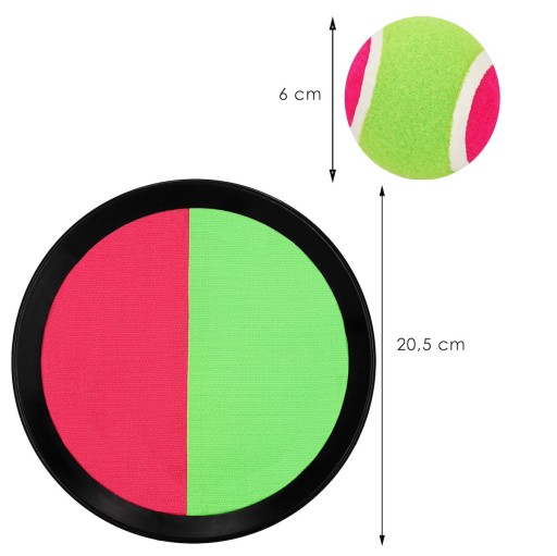 CHYŤTE LOPTIČKU ZRUČNOSTNÁ HRA HÁĎTE A chyťte loptičku + LAPAČ PALIET NA VELCRO