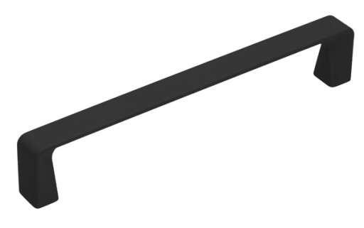 Rozostup držiakov GAMET UU52 160 Soft Touch – čierna