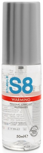 Zahrievací vodný lubrikant S8 hrejivý 50ml