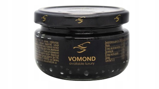 Imitácia ikry z jesetera 110g Vomond - kaviárové ikry