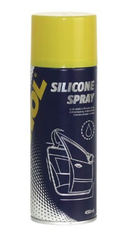 MANNOL 9963 silikónový sprej na tesnenia 450 ml
