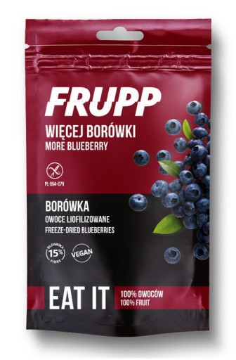 Frupp Čučoriedky sušené mrazom 15 g