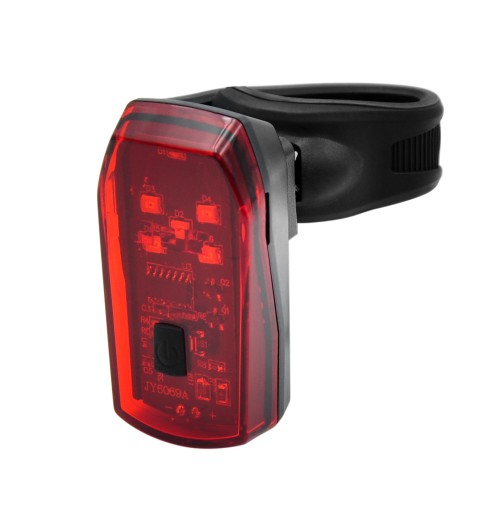 BREAK 5 LED ZADNÉ SVETLO NA BICYKEL 2 REŽIMY IPX44