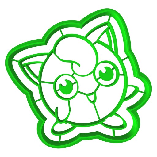 Vykrajovač na sušienky Pokemon Jigglypuff 1 8 cm