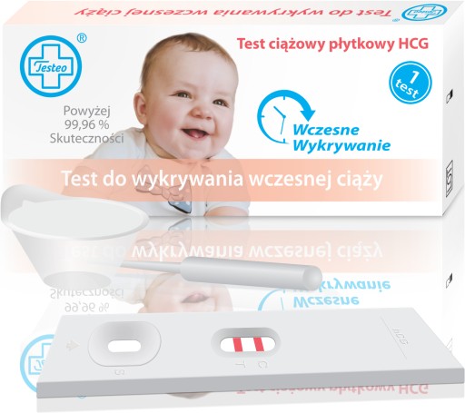 TEHOTENSKÝ TEST TESTEO DOSKY skoré tehotenstvo Rýchly výsledok