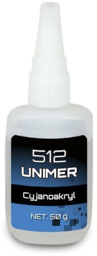 KYANOAKRYLÁTOVÉ LEPIDLO NA KOVOVÝ GUMA PLAST Chemdal Unimer 50 g univerzál.
