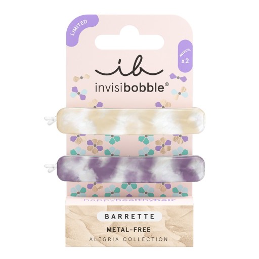 Ľahké sponky do vlasov Invisibobble Barrette Alegria Turn On Your Hea P1