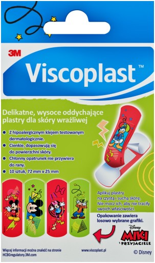 VISCOPLAST MICKEY AND FRIENDS 10 ks