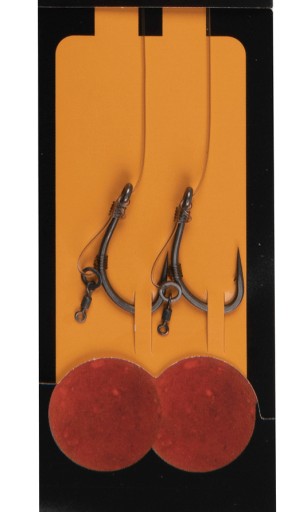 FOX Curve Short Fluoro D-Rigs veľ 4, 30 LB - Náväzce na kapry