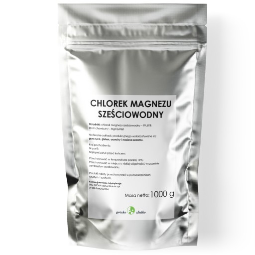 Chlorid horečnatý vločky chloridu horečnatého vločky 1kg