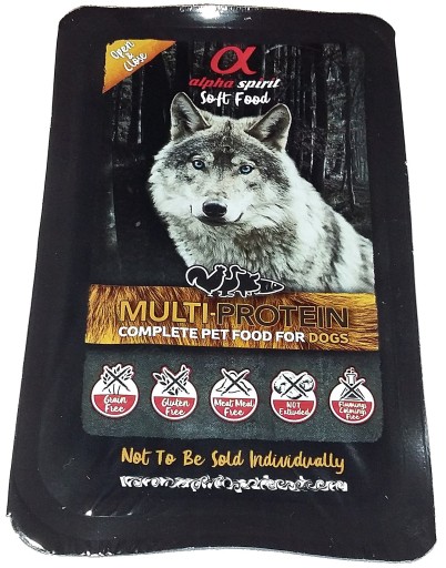Alpha Spirit MULTIPROTEIN Food 200g Polomäkké