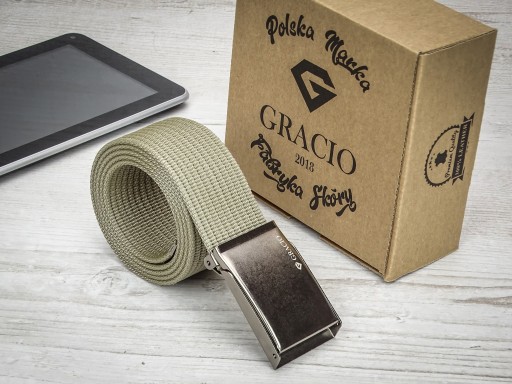 Pánsky WEBBING opasok pre NOHAVICE 135cm, Nikel dlhý