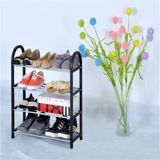 TG56567 POLIČNÝ STOJAN NA OBUV polica do knižnice 4 úrovne