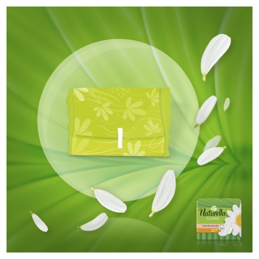 Naturella Classic Normal Camomile hygienické vložky bez krídel 10 ks