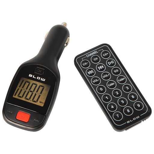 FM transmitter BLOW USB MP3 micro SD LCD diaľkový ovládač