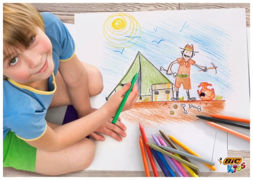 BIC KIDS PLASTIDEKOROVÉ PASTIELKY PRE DETI ODOLNÉ 18 FARIEB