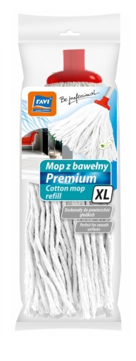 PREMIUM BAVLNENÝ MOP KONCOVKA, VEĽ. XL
