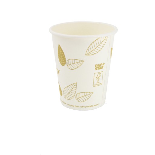 Ekologické papierové poháre ZERO % PLASTIC 250 ml 50 ks (bez poplatkov za SUP)