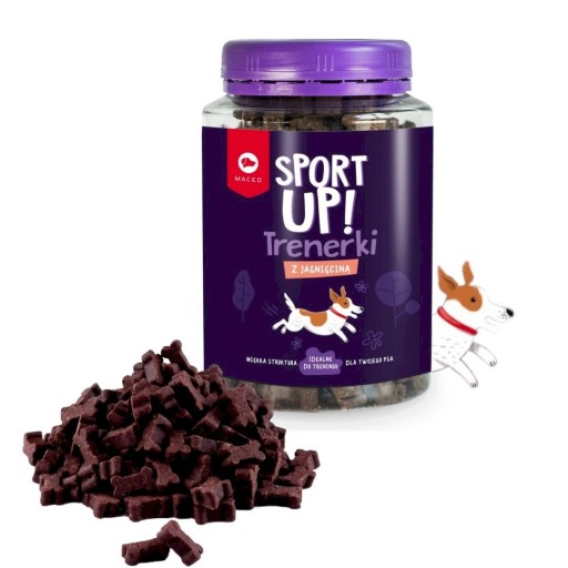 MACED SPORT UP! Trenažéry s jahňacou nádobou 300g