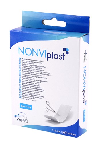 NETKANÝ PLAST S NONVIplastovým OBKLADOM 6cmX1m