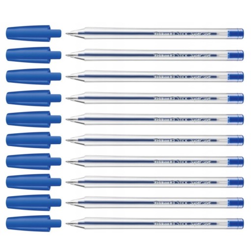 Perá Pelikan Sick Super Soft Blue 10 ks