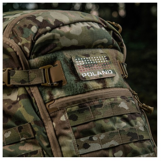PATCH POLAND FLAG suchý zips 50/80 M-Tac COYOTE