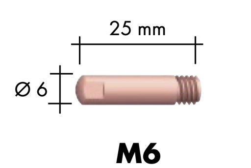 BINZEL MB15 Typ Prúdový hrot 0,6 mm - 10 ks